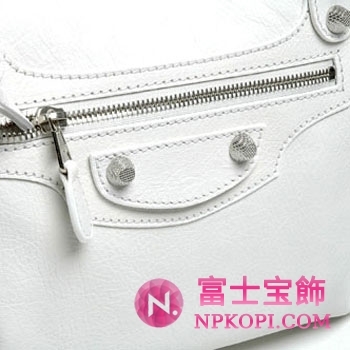 バレンシアガ（BALENCIAGA）ザ・ジャイアント シティ　レディース2wayハンドバッグ　ホワイト　281770-D94JN-9070 